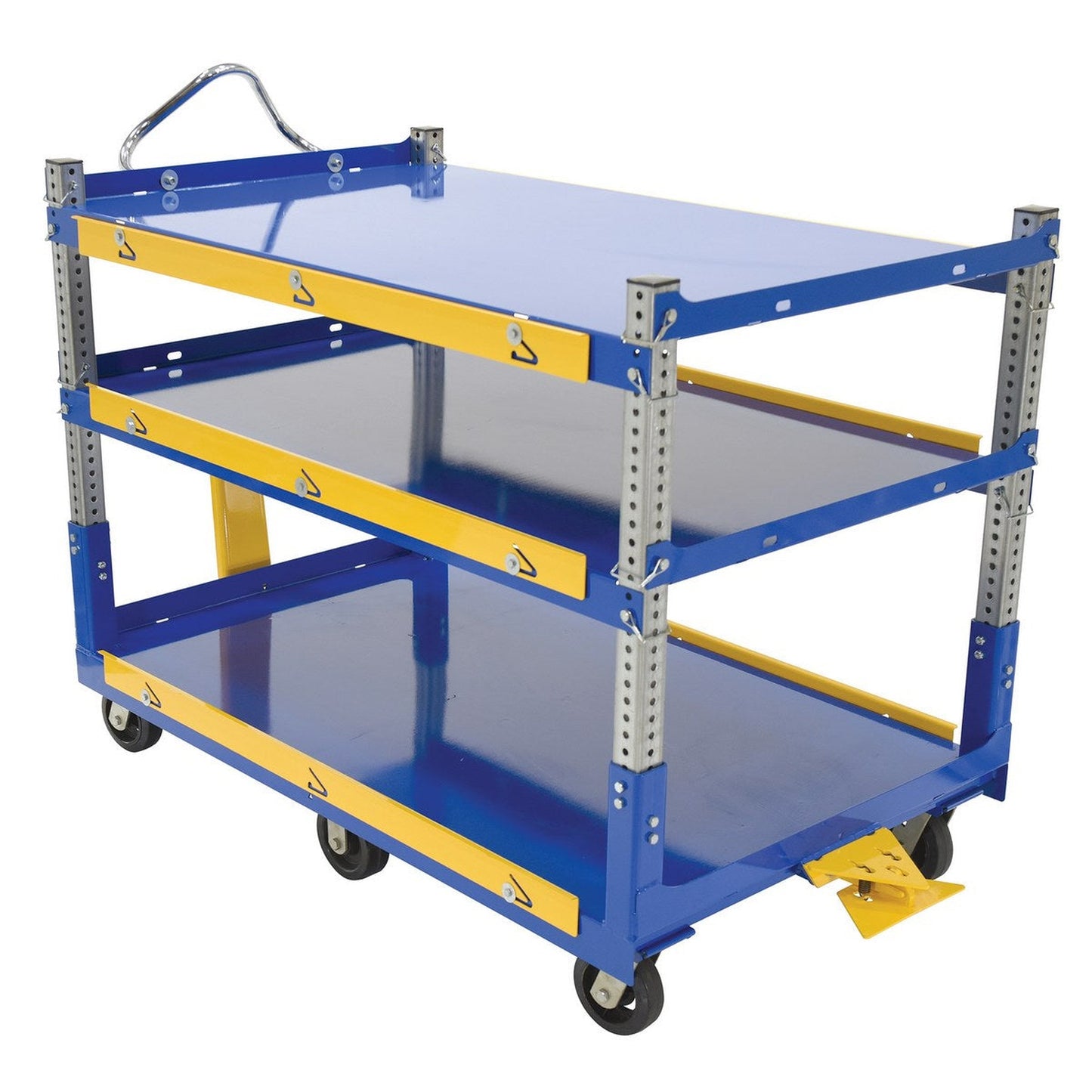 Adjustable Three-Tier Cart