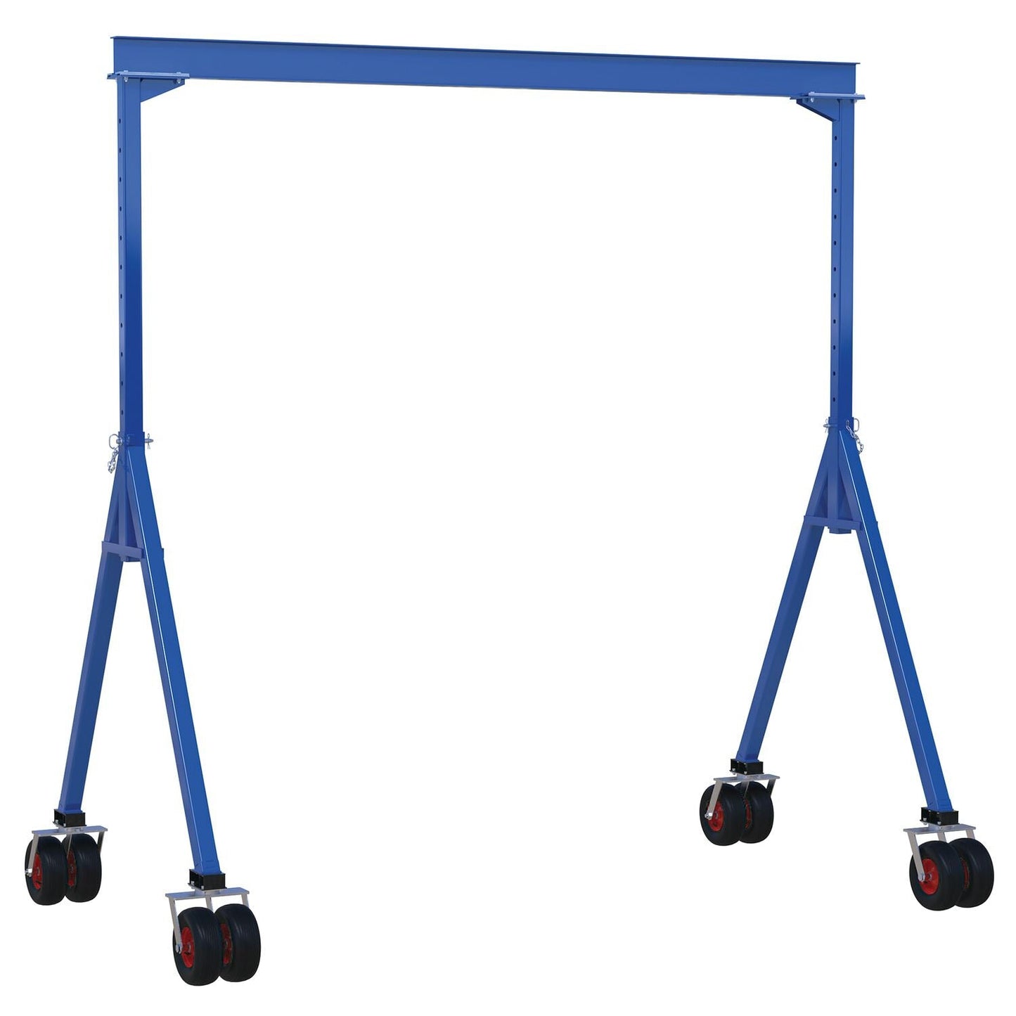 Adjustable Height Steel Gantry Crane (Pneumatic Casters)