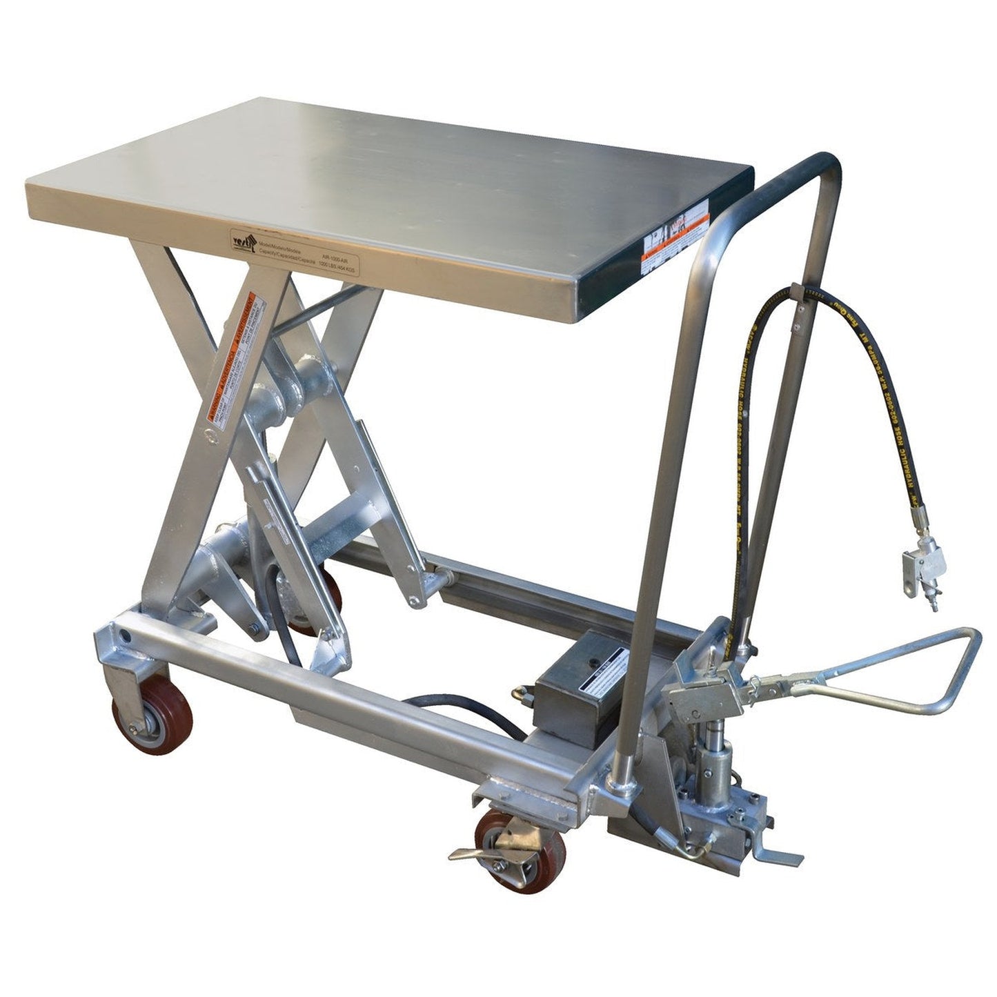 Air Hydraulic Cart