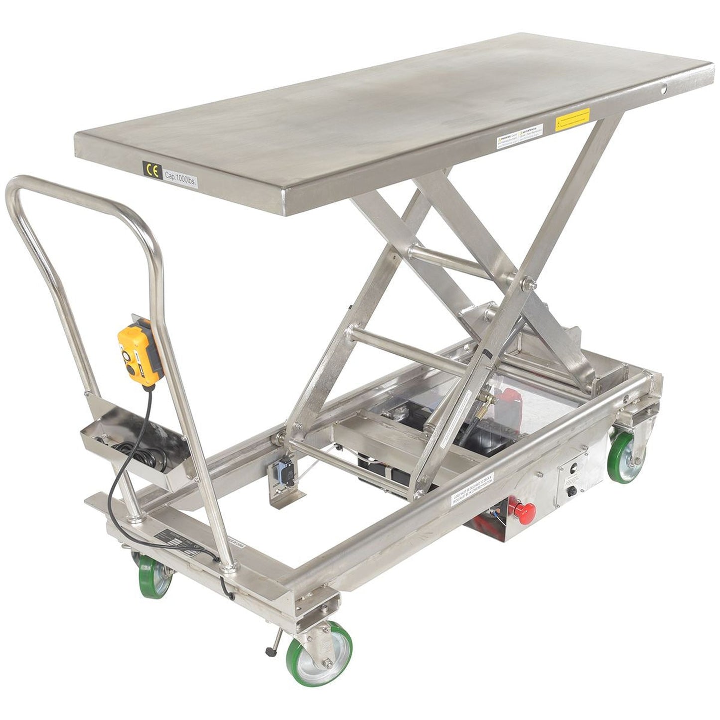 Stainless Steel Scissor Cart