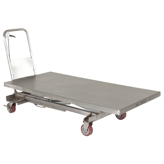 Partially Stainless Steel Lift Cart