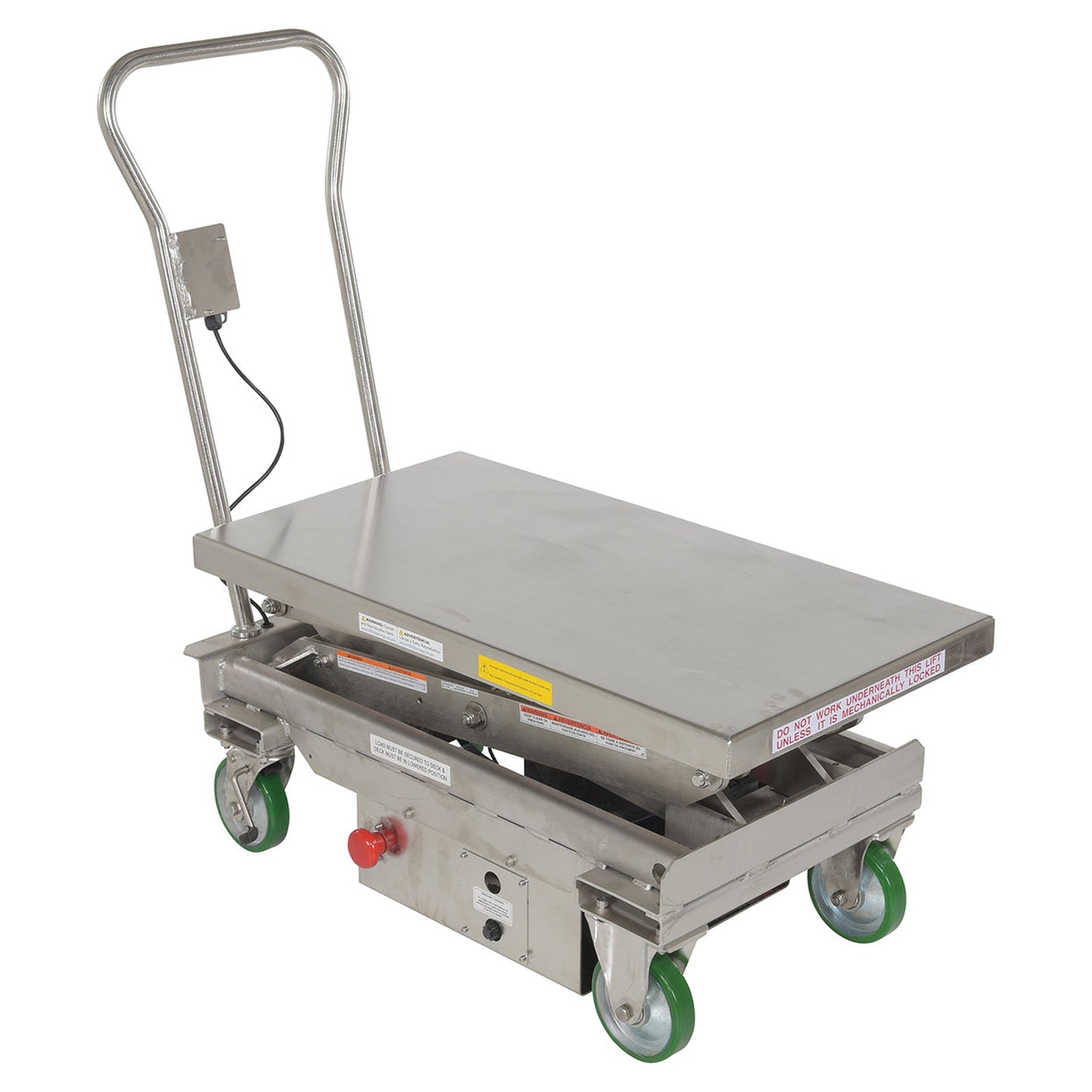 Stainless Steel Scissor Cart