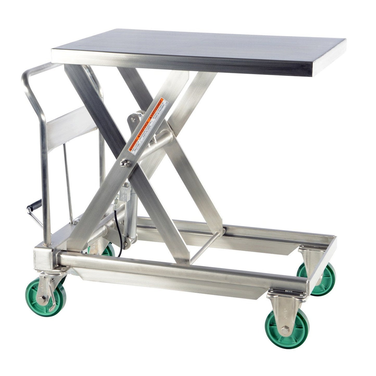 Stainless Steel Scissor Cart