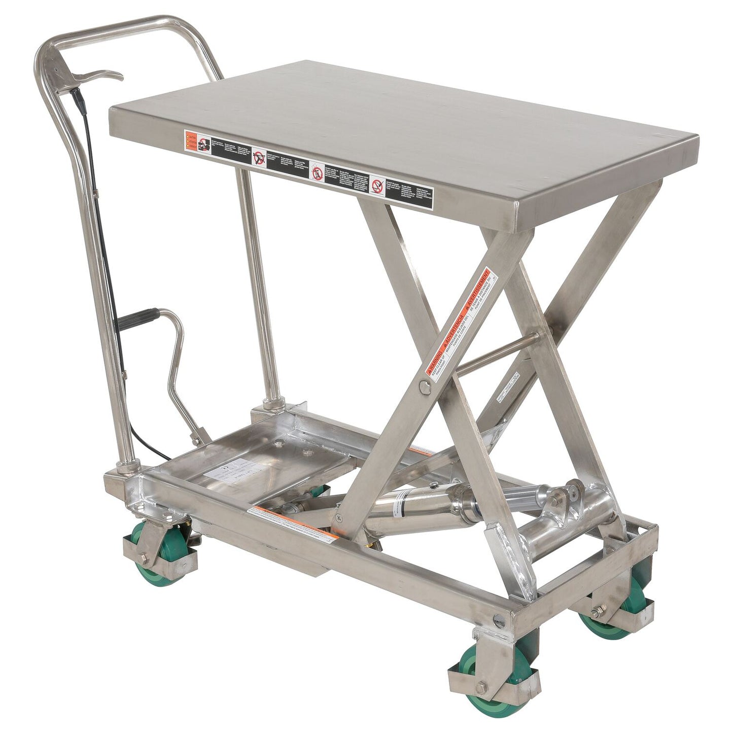 Stainless Steel Scissor Cart