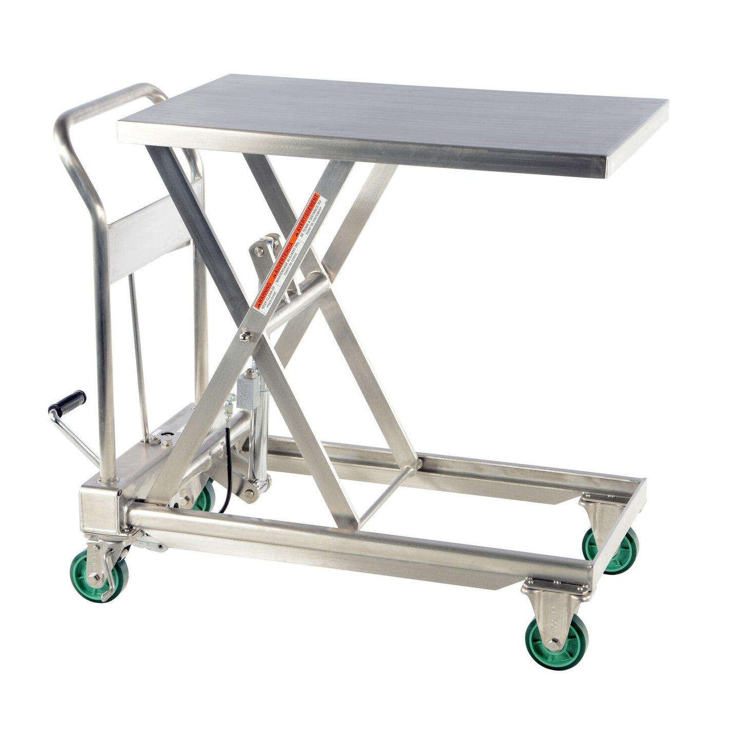 Stainless Steel Scissor Cart