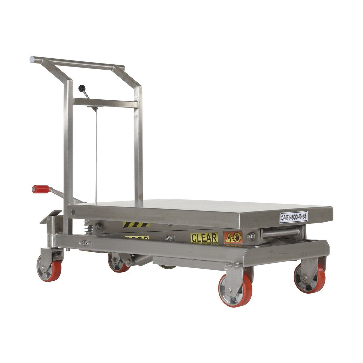 Stainless Steel Scissor Cart