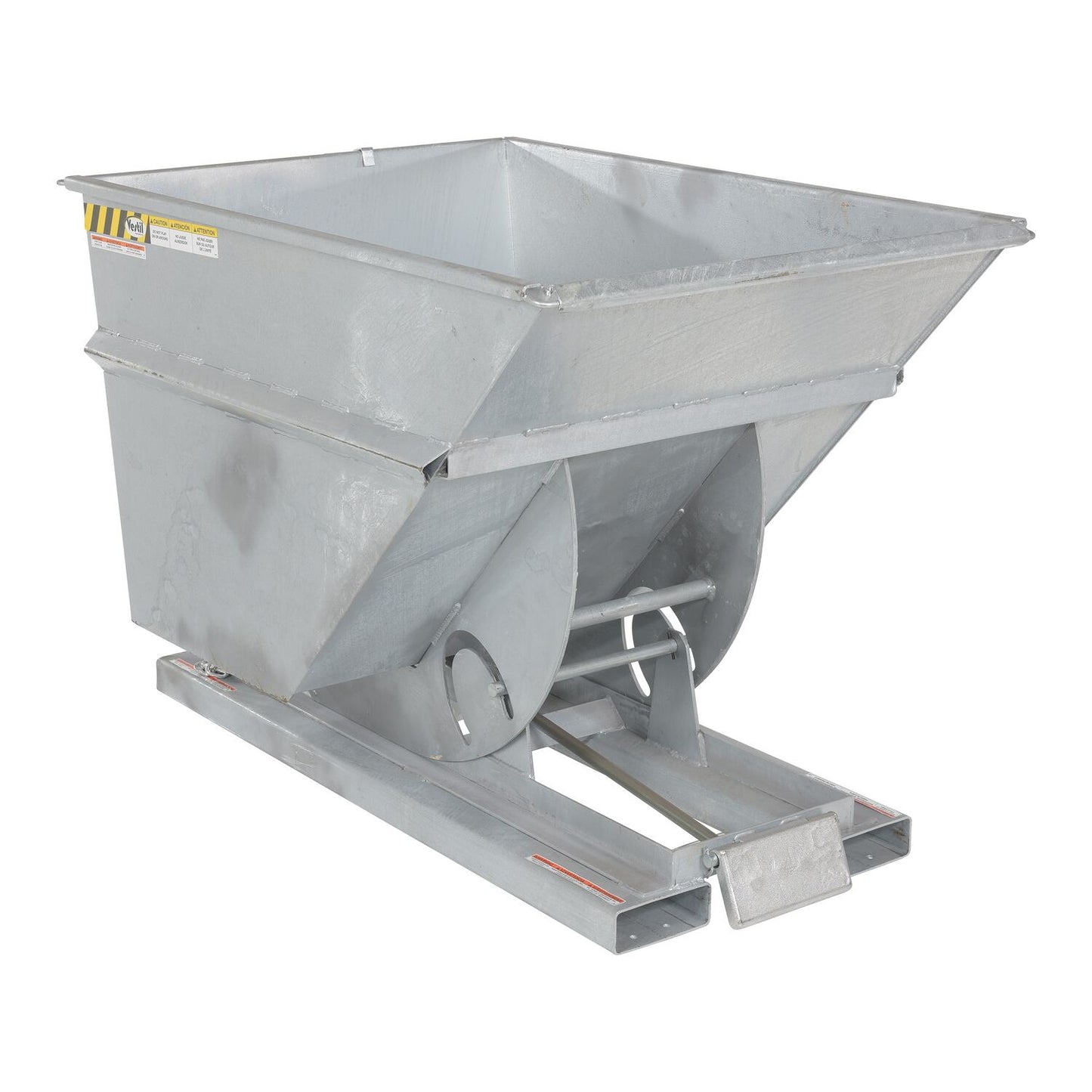 Hands-Free Dumping Hopper - 3 Ton Capacity