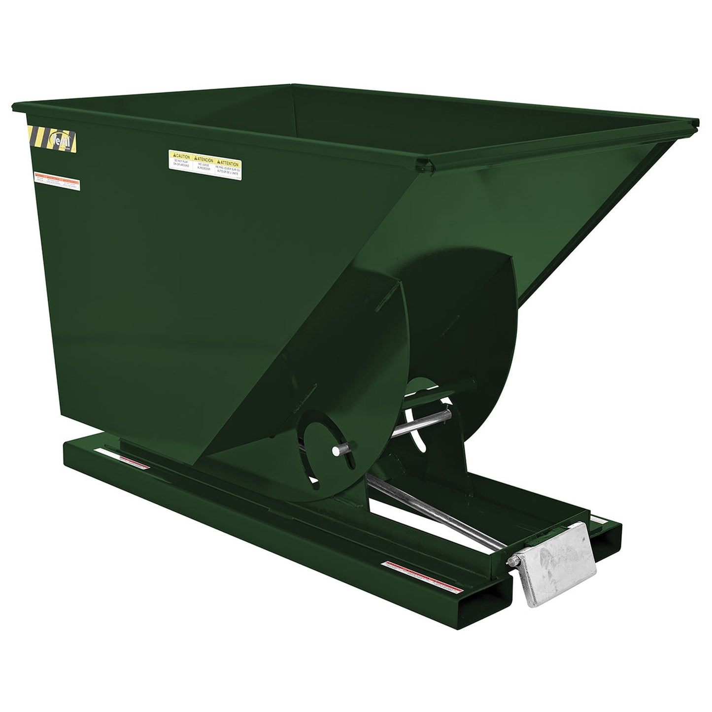 Hands-Free Dumping Hopper - 3 Ton Capacity