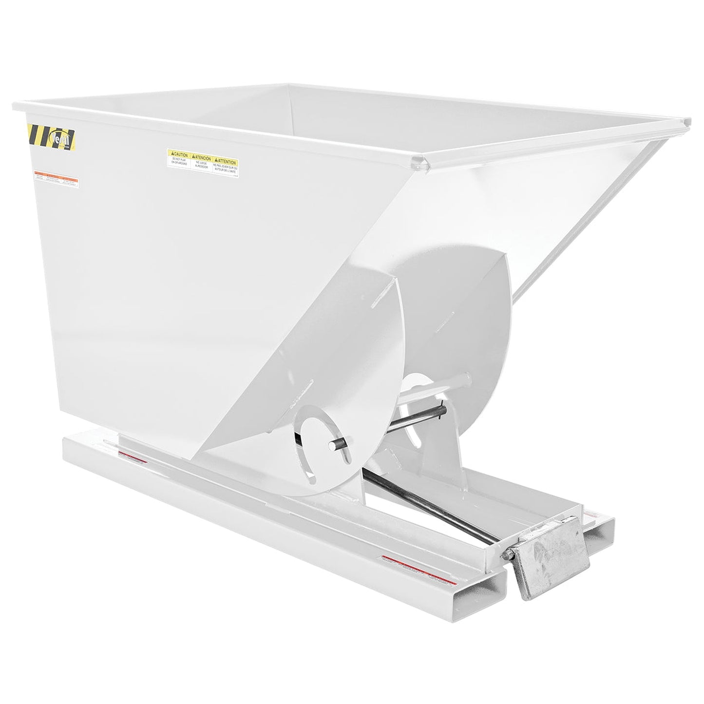 Hands-Free Dumping Hopper - 3 Ton Capacity