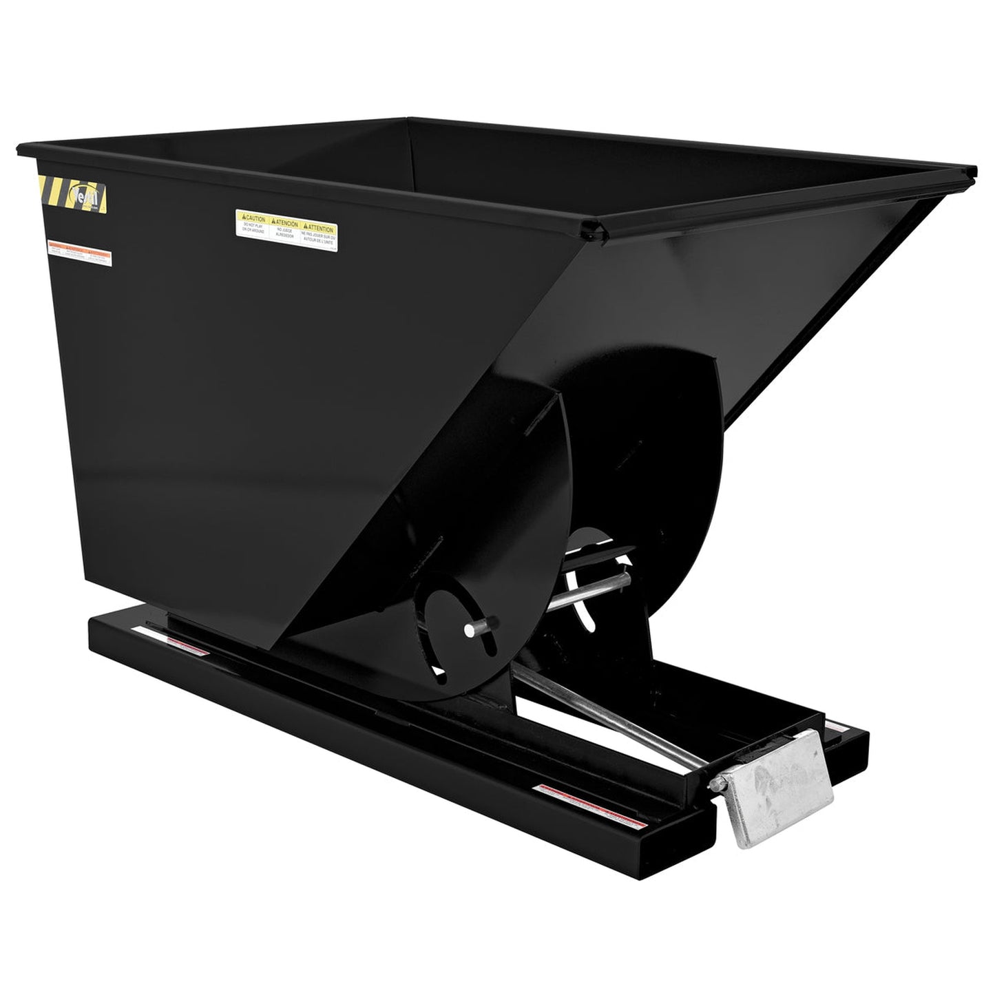 Hands-Free Dumping Hopper - 2 Ton Capacity