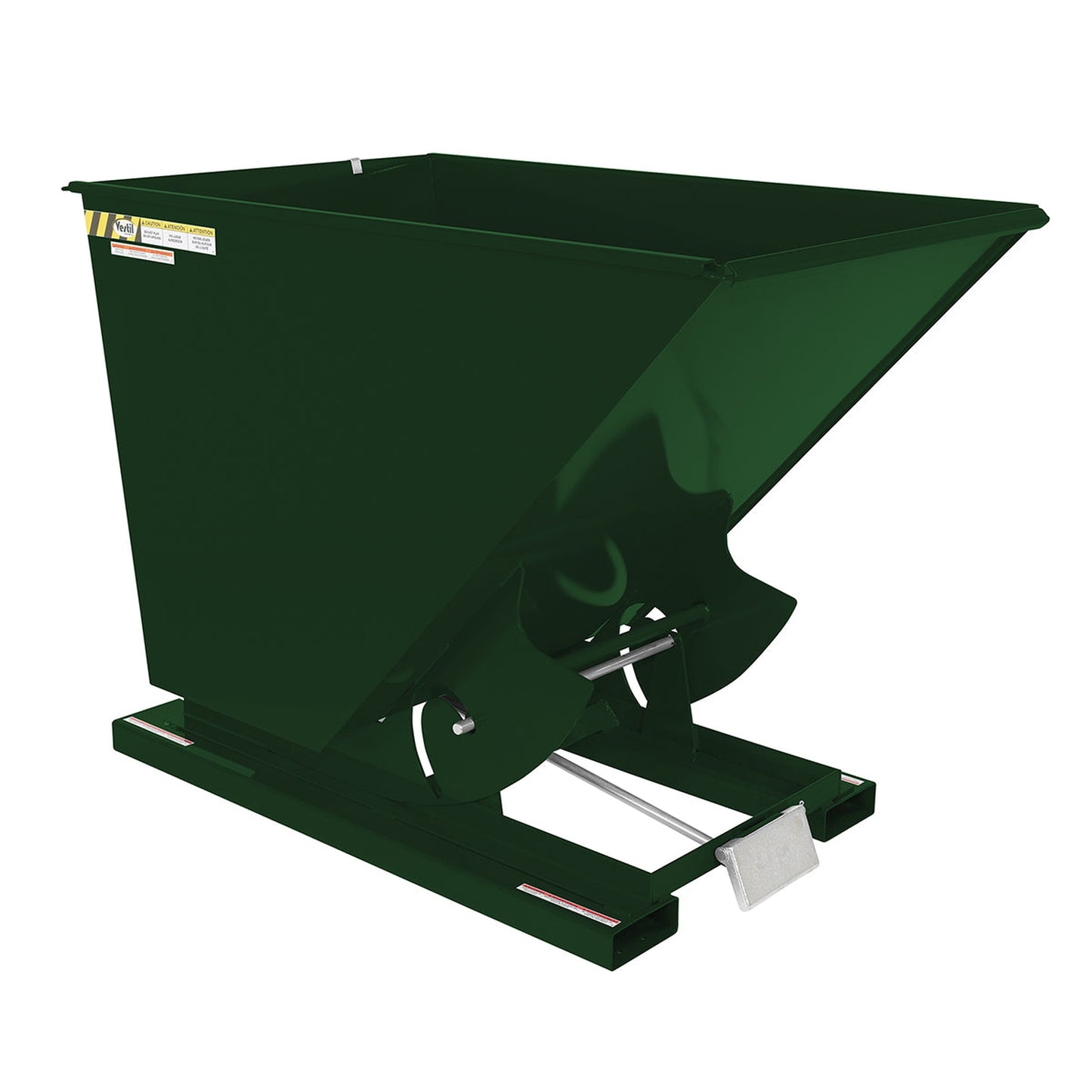 Hands-Free Dumping Hopper - 3 Ton Capacity