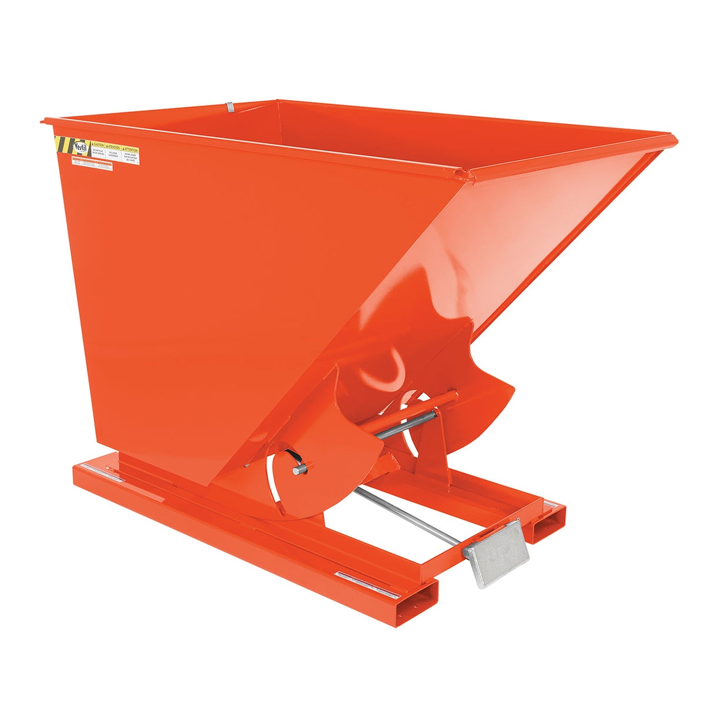 Hands-Free Dumping Hopper - 3 Ton Capacity