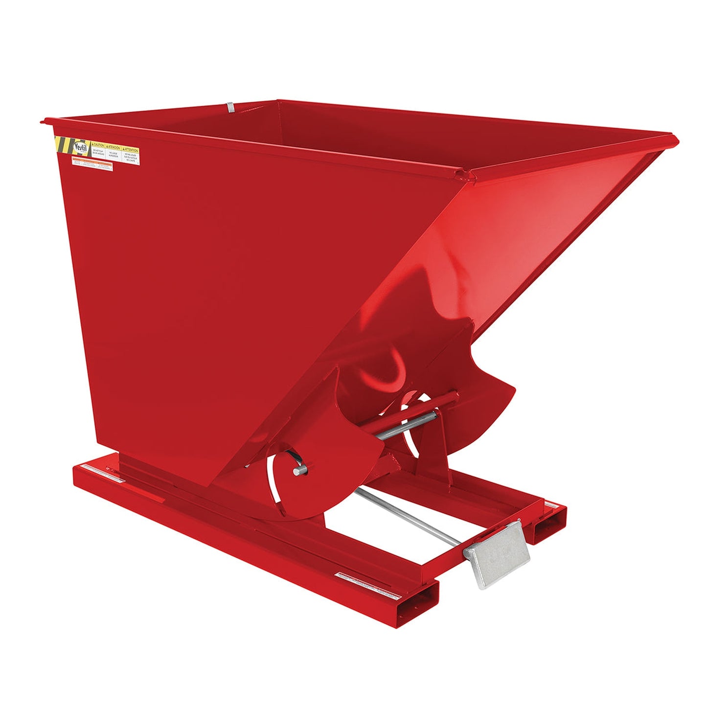 Hands-Free Dumping Hopper - 3 Ton Capacity