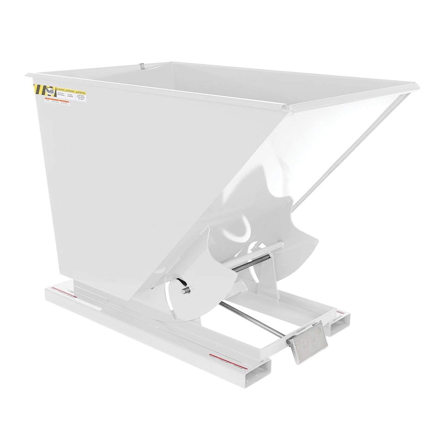 Hands-Free Dumping Hopper - 3 Ton Capacity