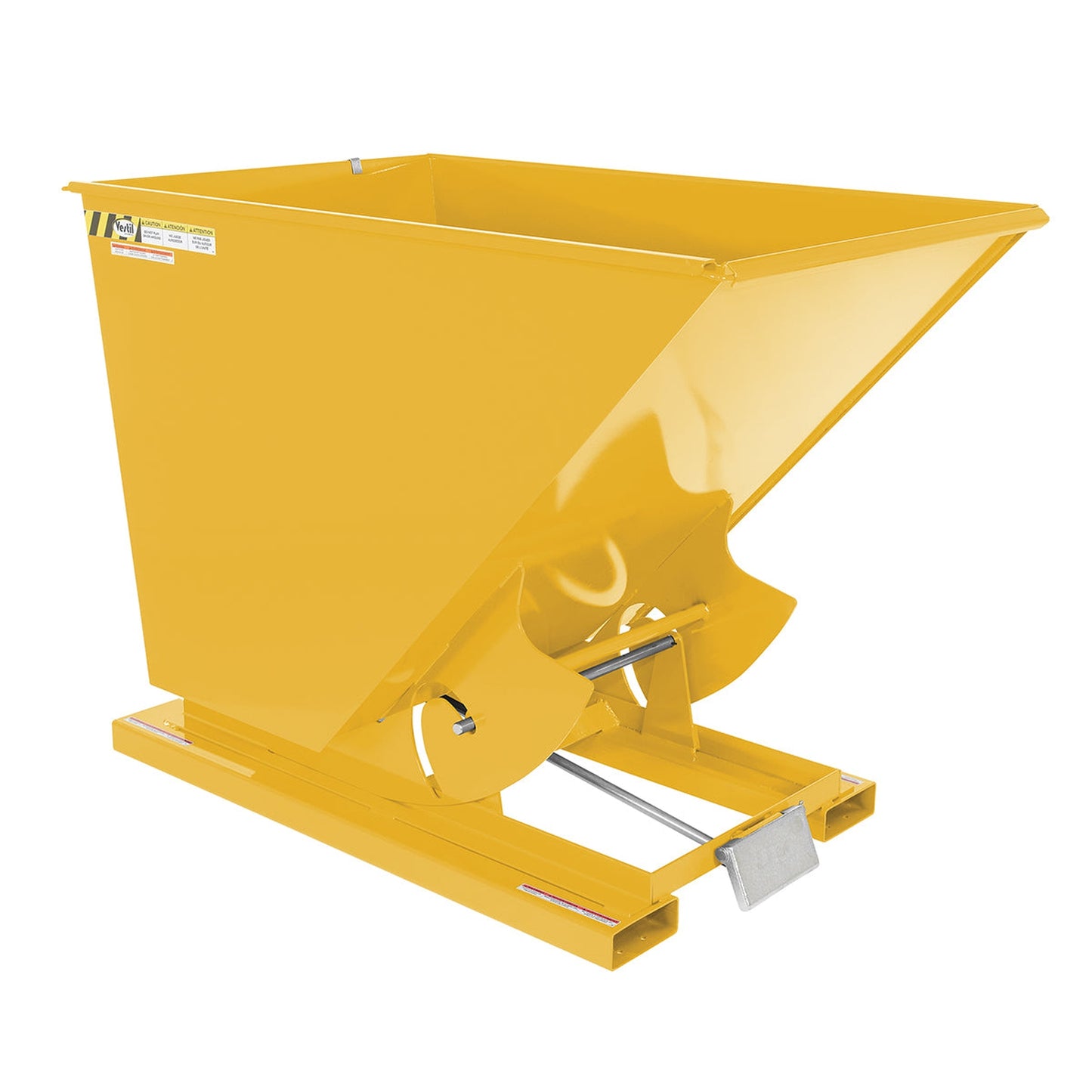 Hands-Free Dumping Hopper - 3 Ton Capacity