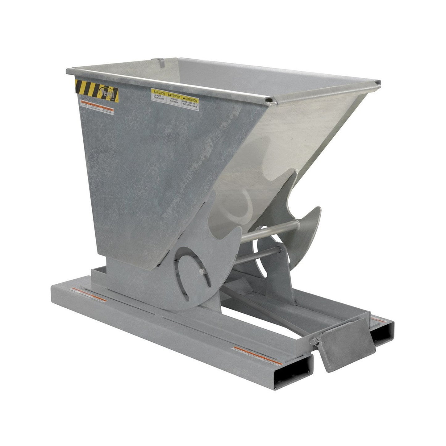 Hands-Free Dumping Hopper - 3 Ton Capacity