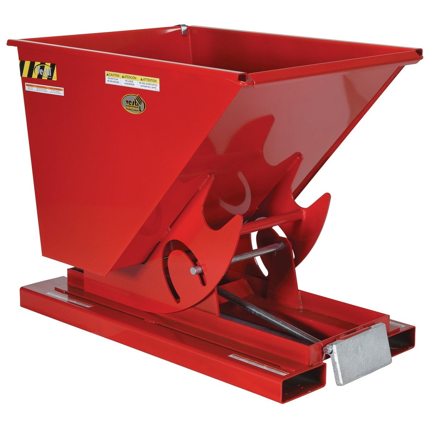 Hands-Free Dumping Hopper - 3 Ton Capacity