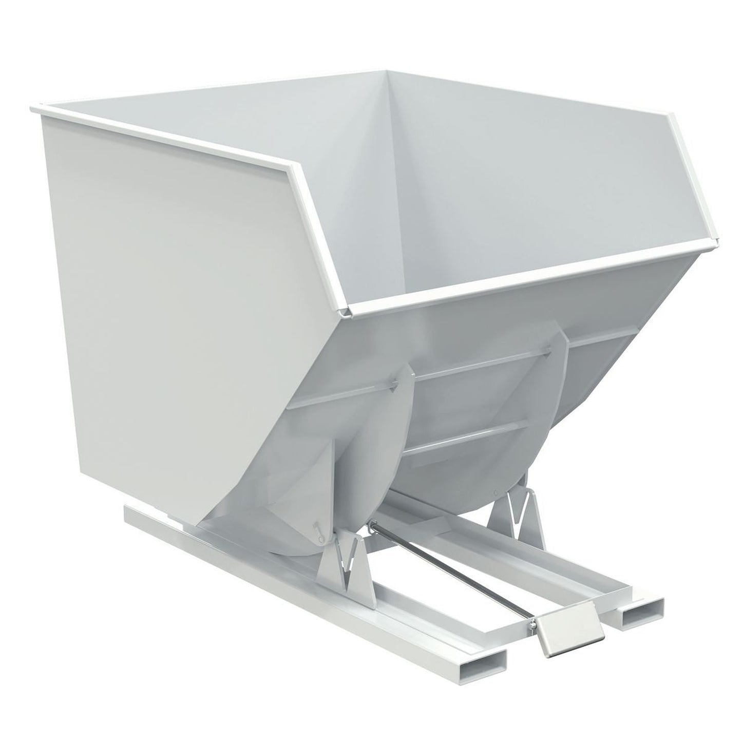 Hands-Free Dumping Hopper - 3 Ton Capacity