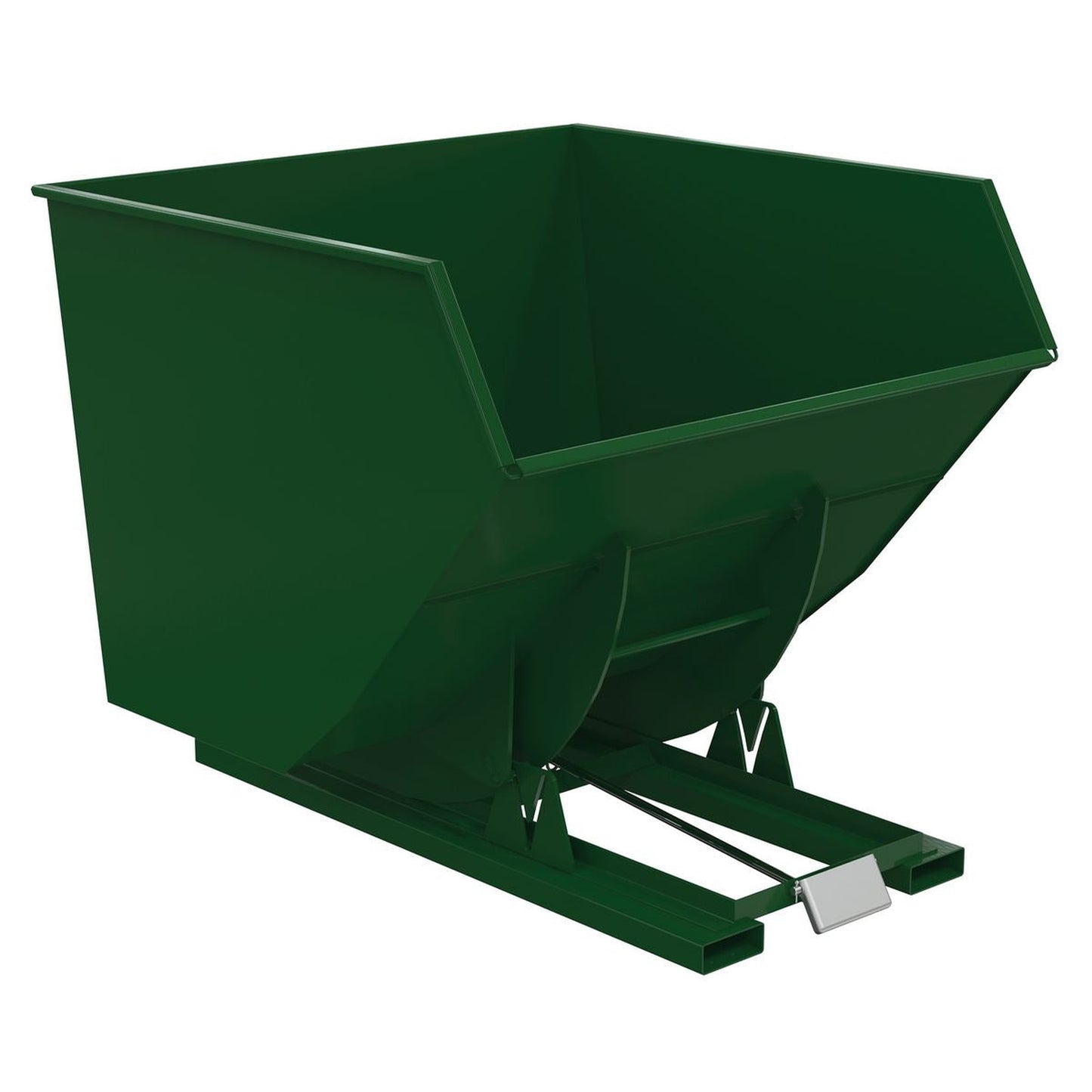 Hands-Free Dumping Hopper - 3 Ton Capacity