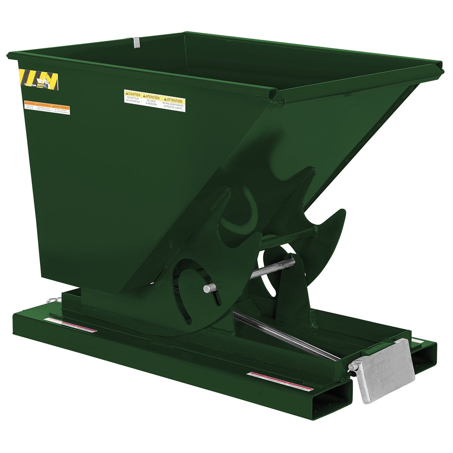 Hands-Free Dumping Hopper - 3 Ton Capacity