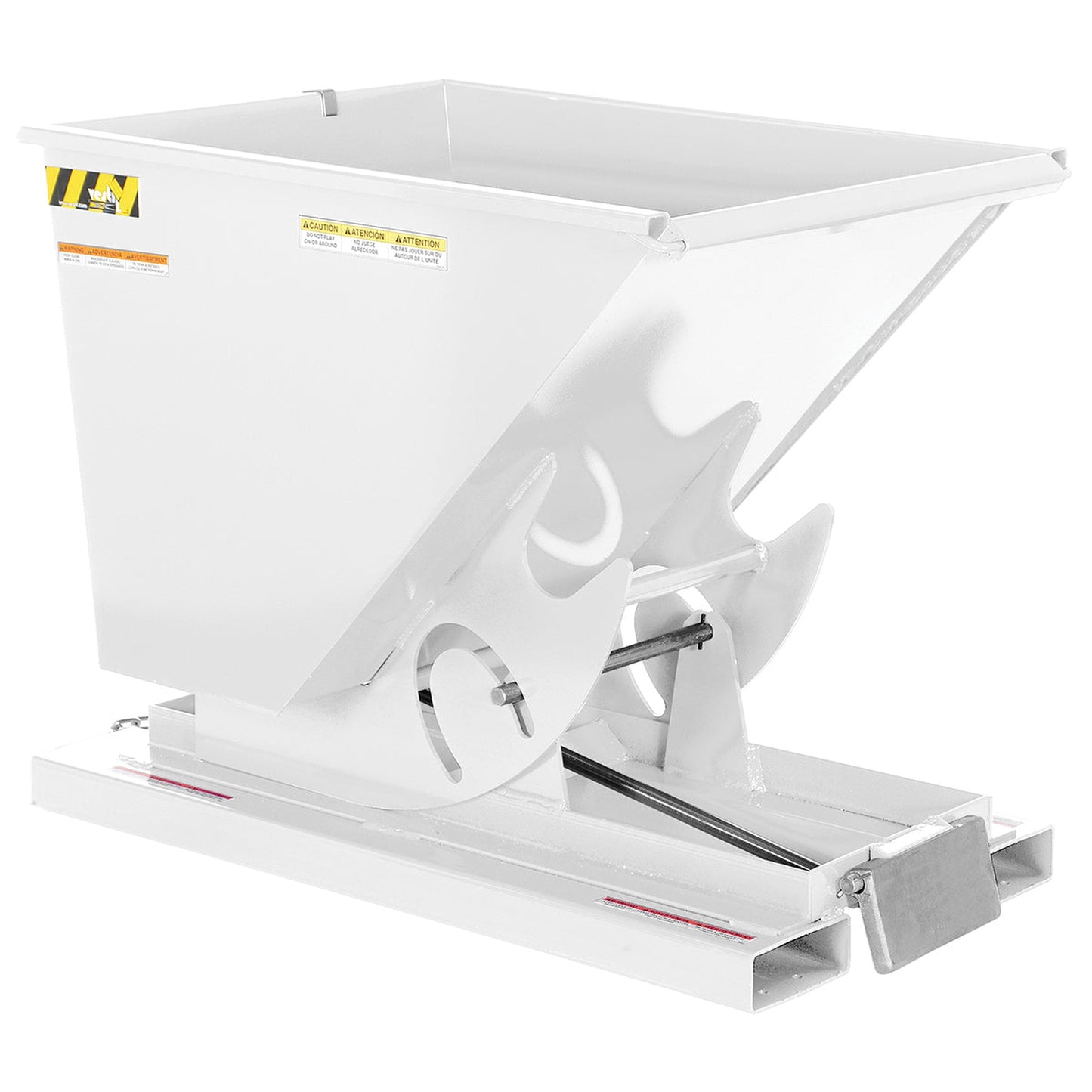 Hands-Free Dumping Hopper - 3 Ton Capacity