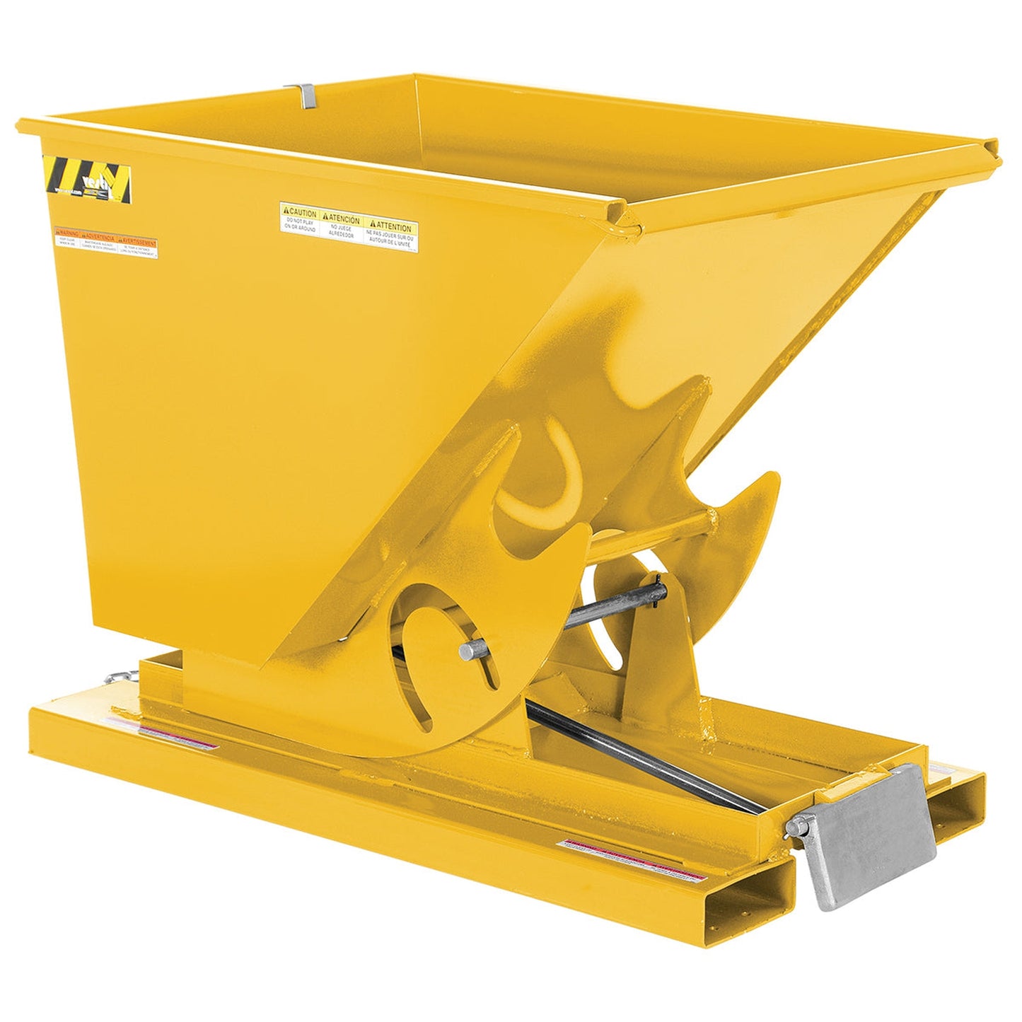 Hands-Free Dumping Hopper - 3 Ton Capacity