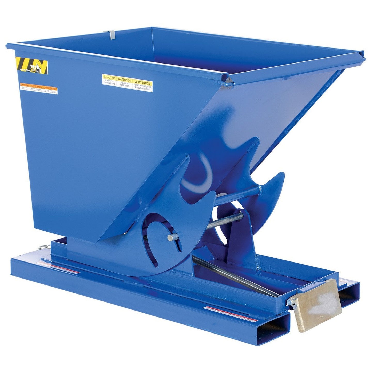 Hands-Free Dumping Hopper - 3 Ton Capacity