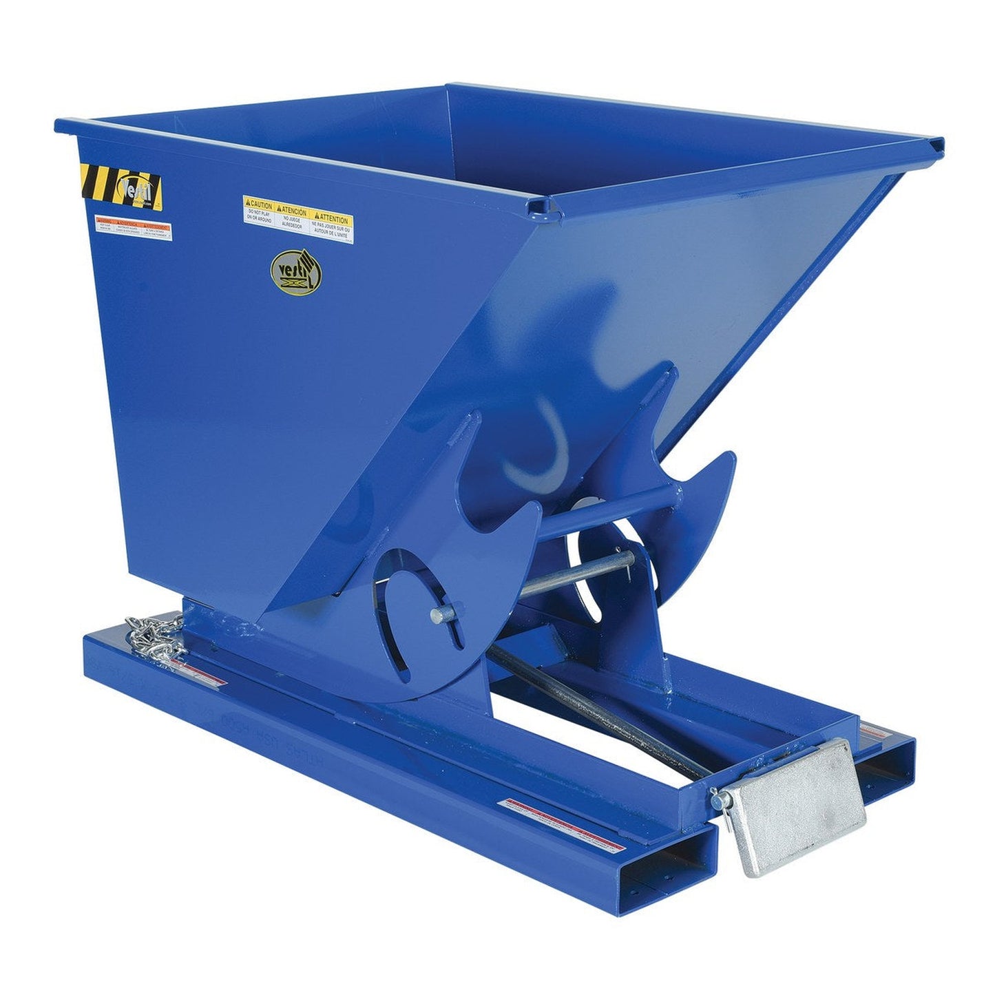 Hands-Free Dumping Hopper - 2 Ton Capacity