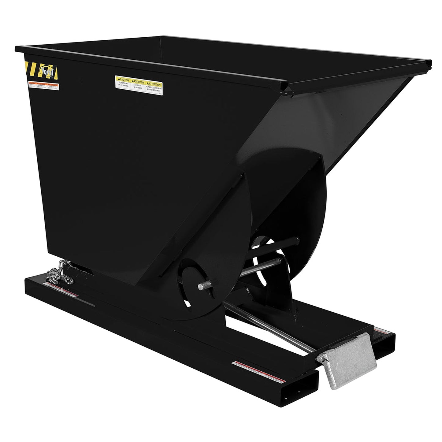 Hands-Free Dumping Hopper - 3 Ton Capacity