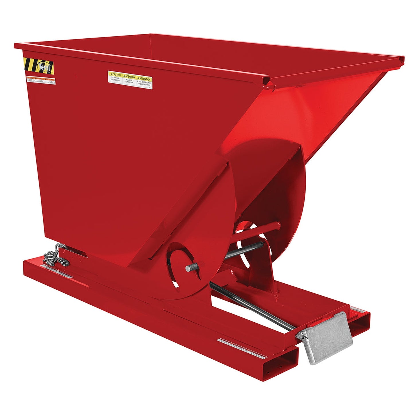 Hands-Free Dumping Hopper - 3 Ton Capacity