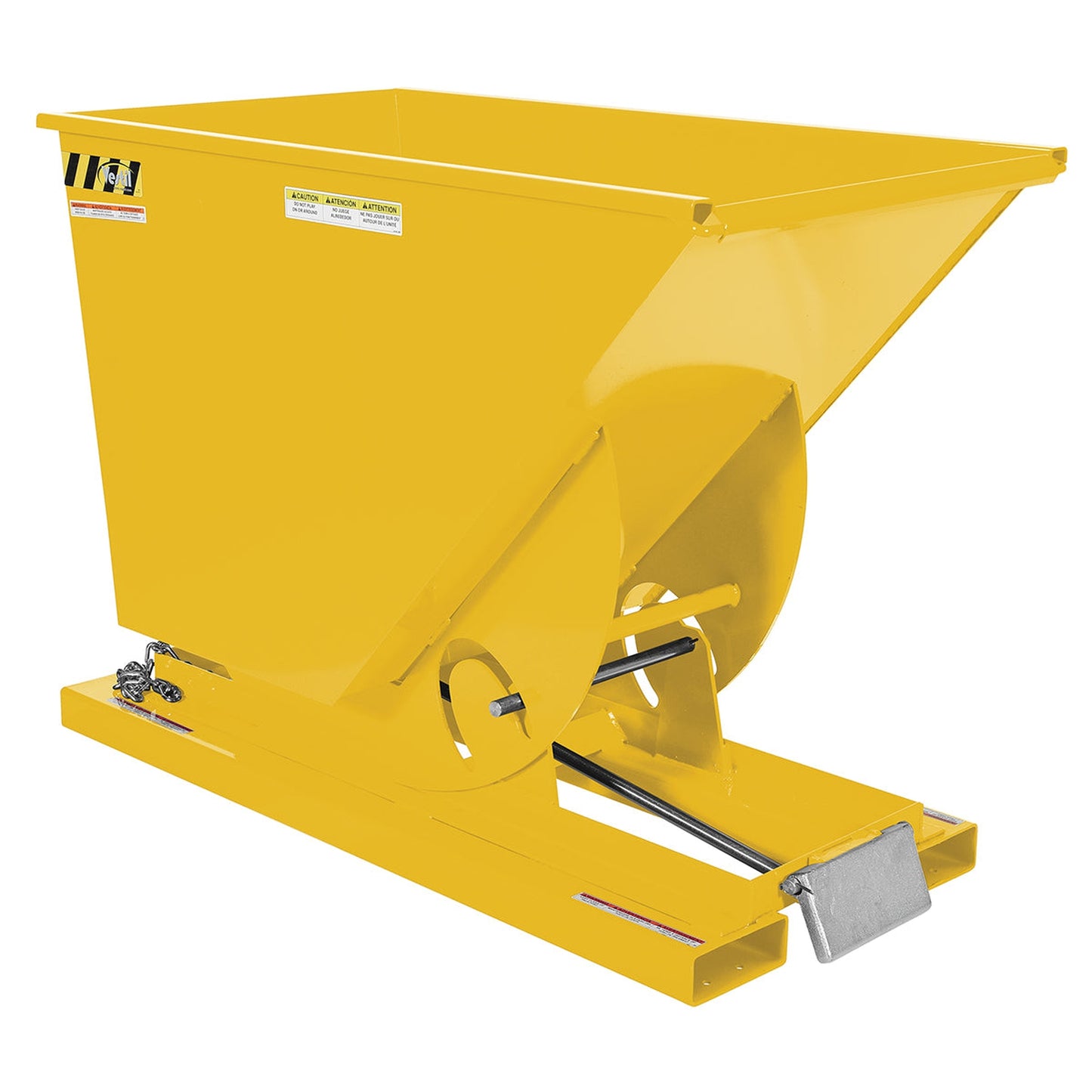 Hands-Free Dumping Hopper - 3 Ton Capacity