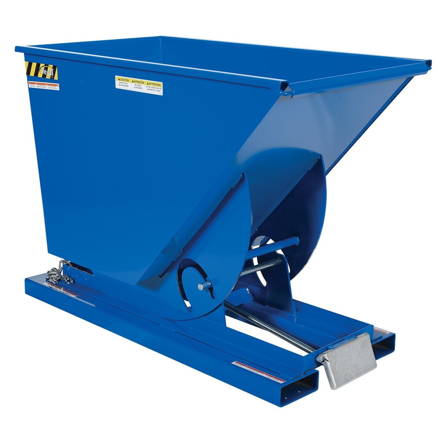 Hands-Free Dumping Hopper - 3 Ton Capacity