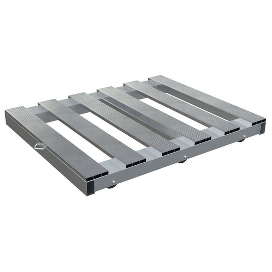 Aluminum Pallet Dolly - Pallet Top