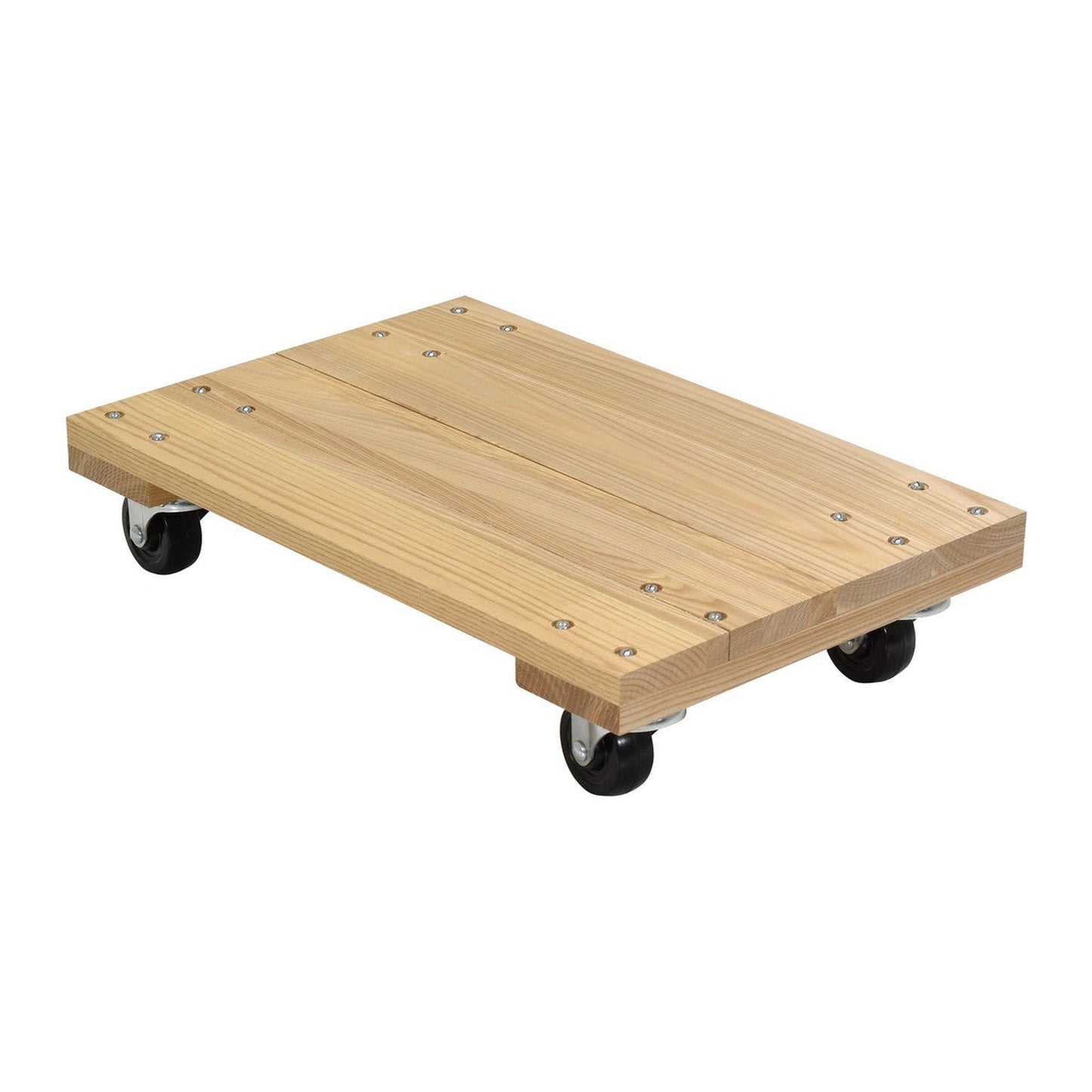 Hardwood Dolly With Solid Deck