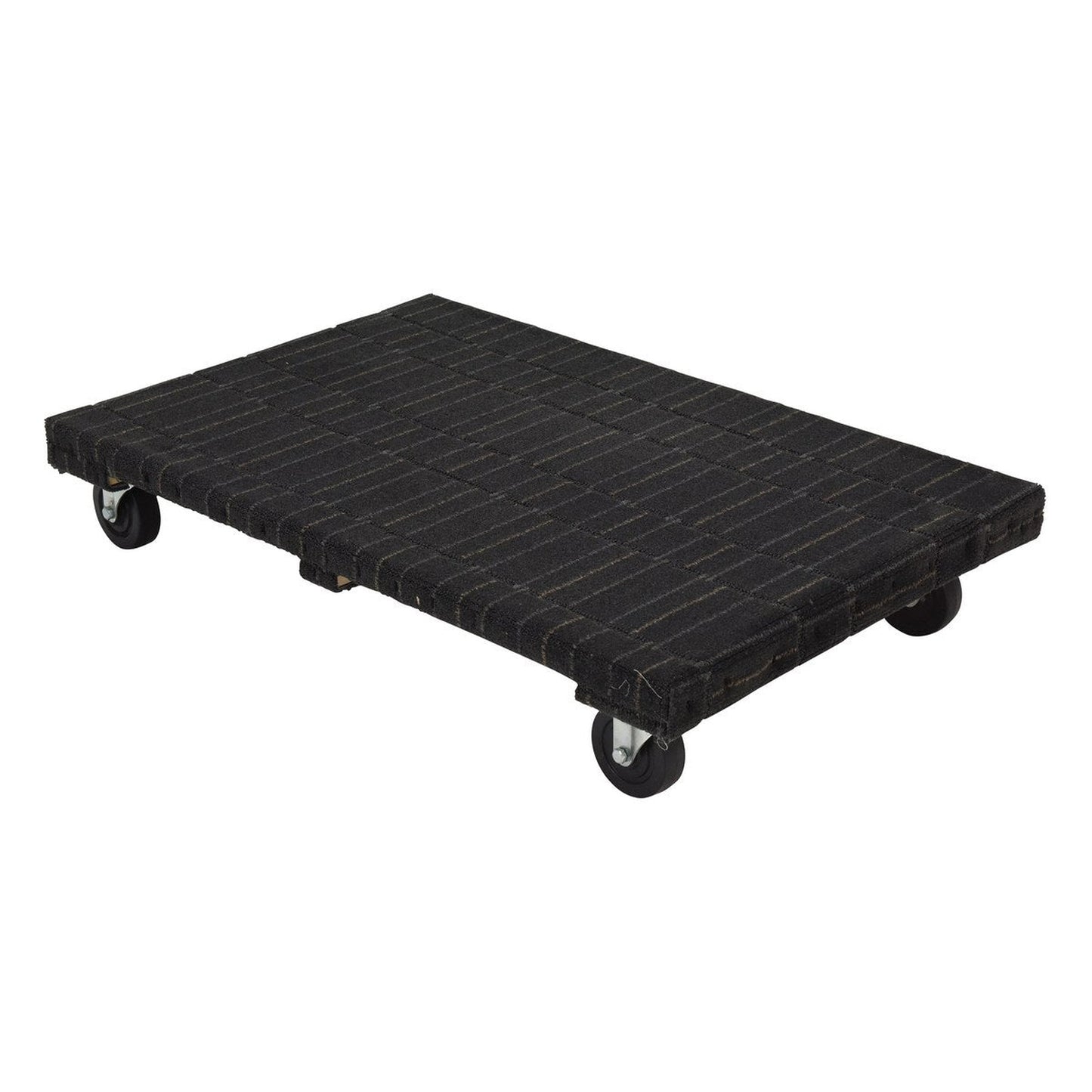 Hardwood Dolly With Carpeted Solid Deck