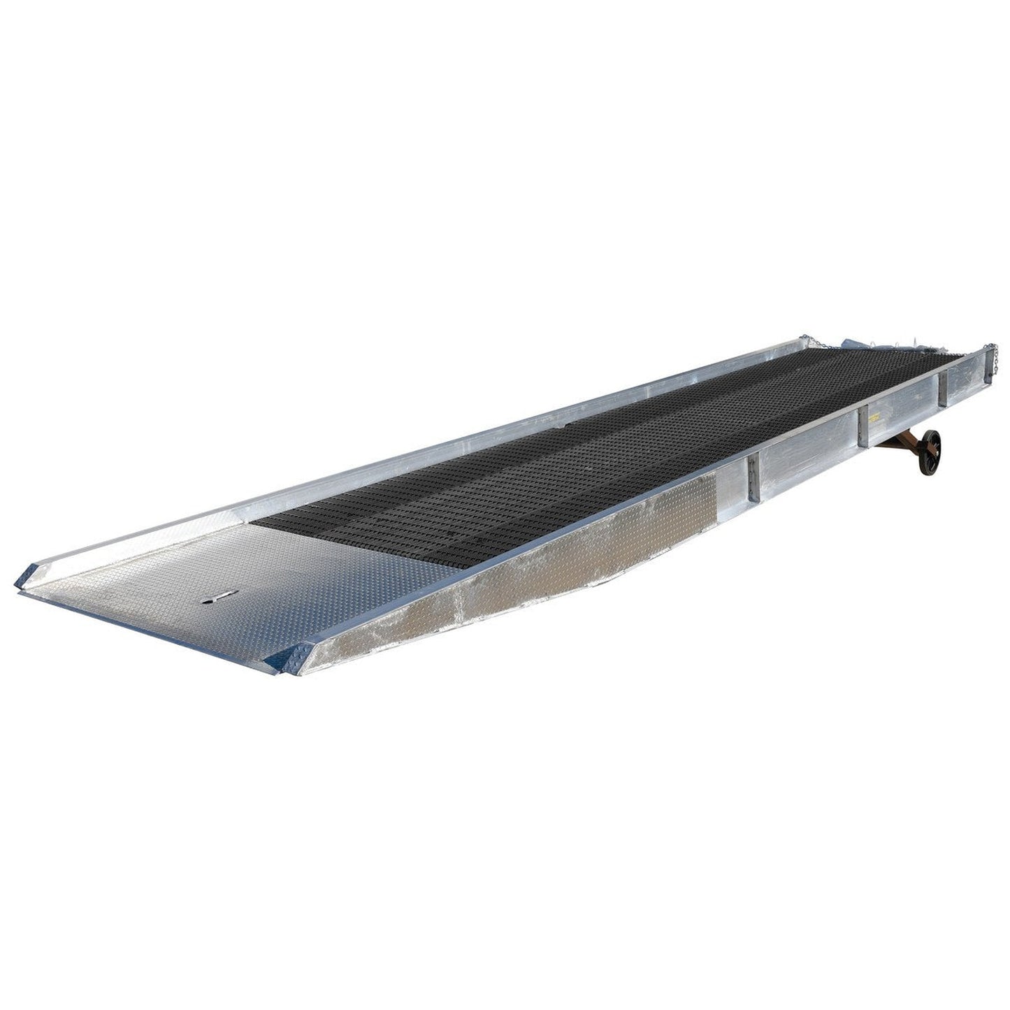 Aluminum Yard Ramp With Steel Grating