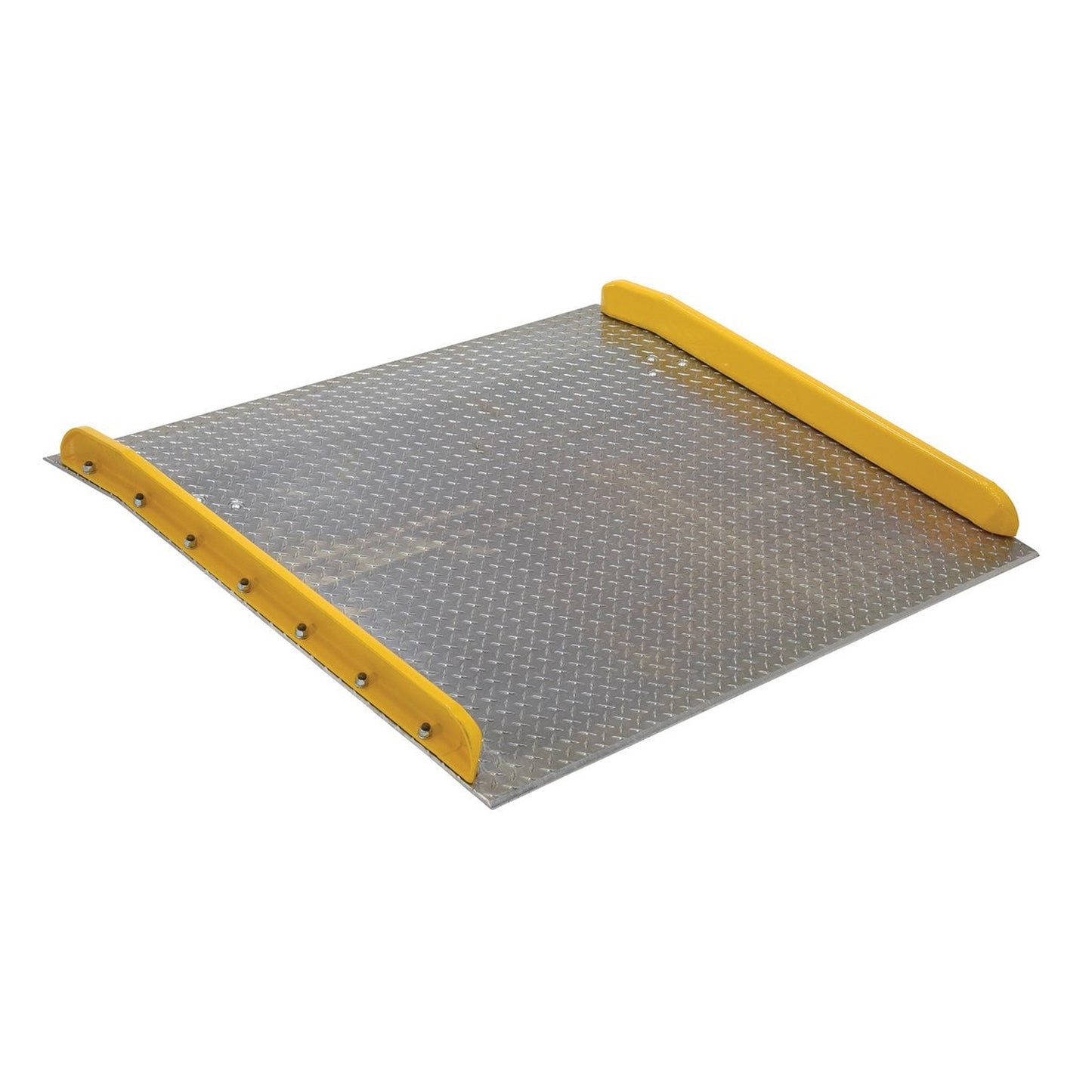 Aluminum Dock Board With Steel Curb