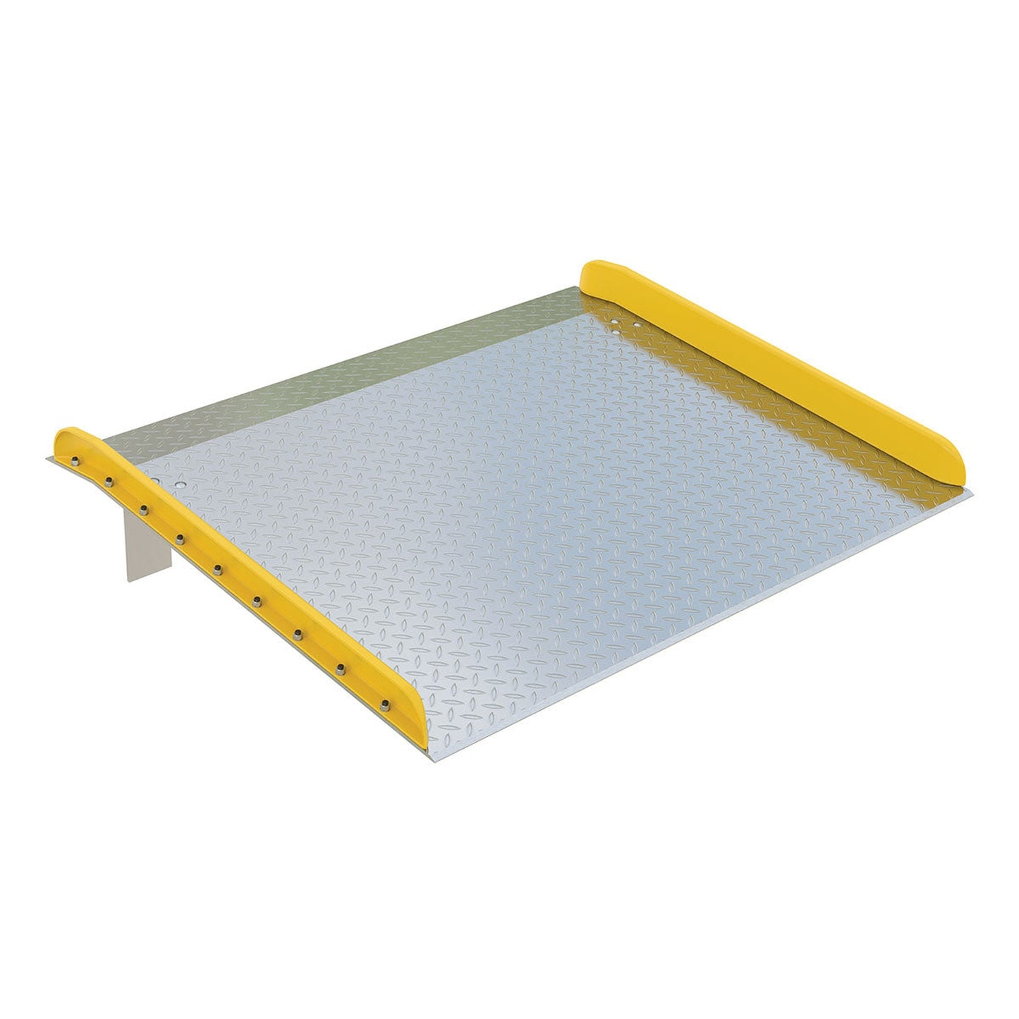 Aluminum Dock Board With Steel Curb