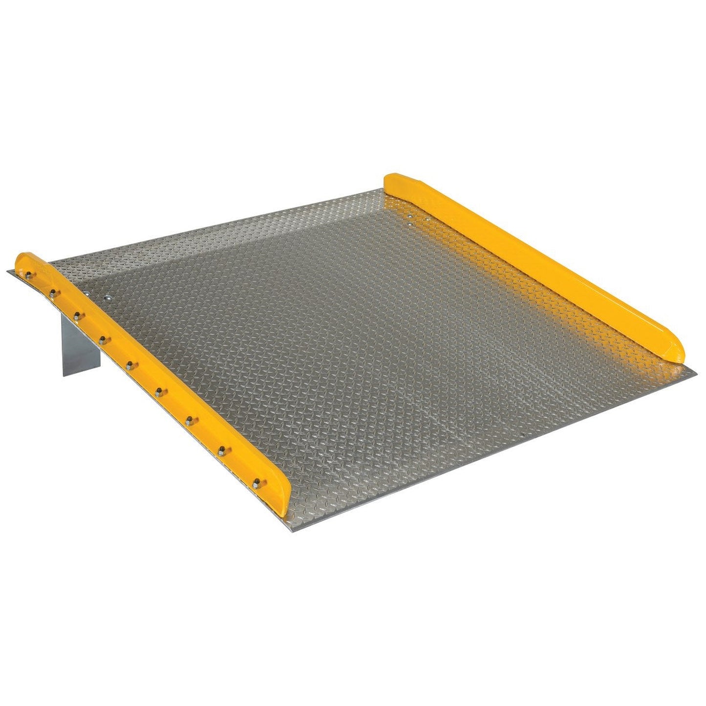 Aluminum Dock Board With Steel Curb