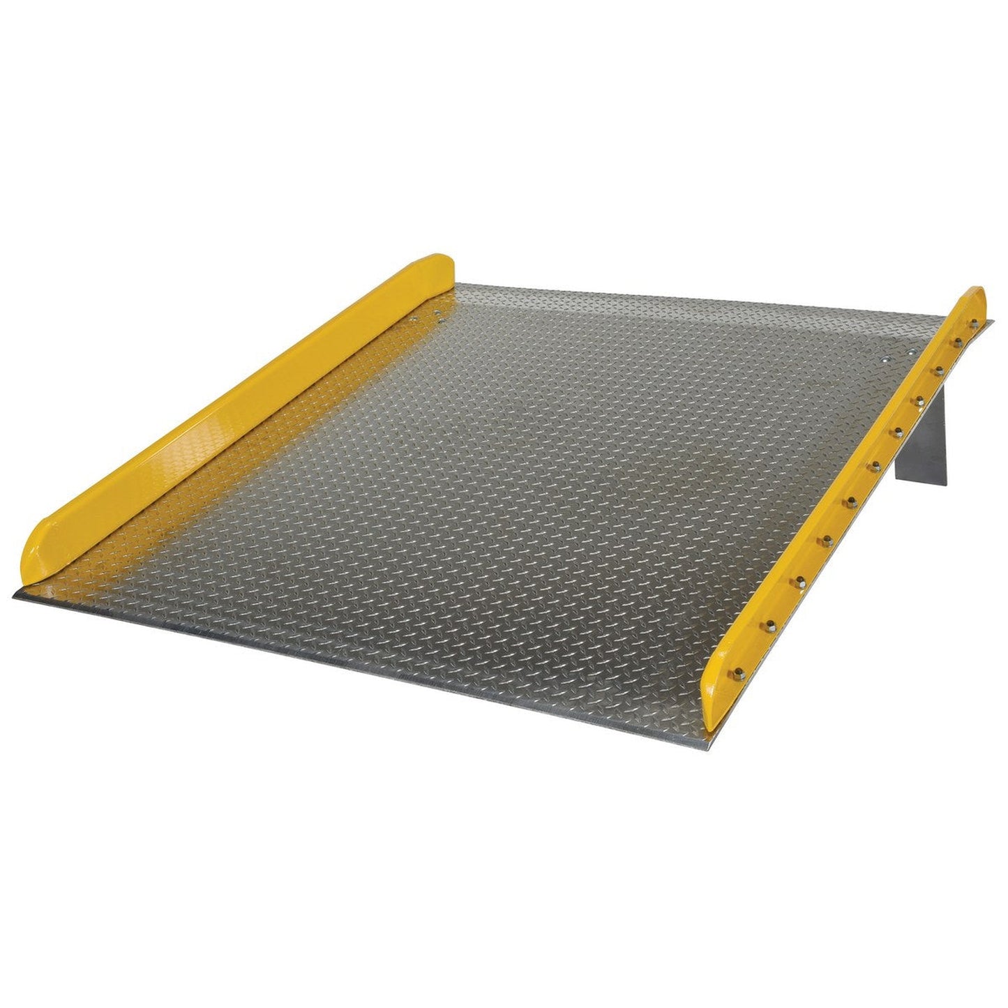 Aluminum Dock Board With Steel Curb