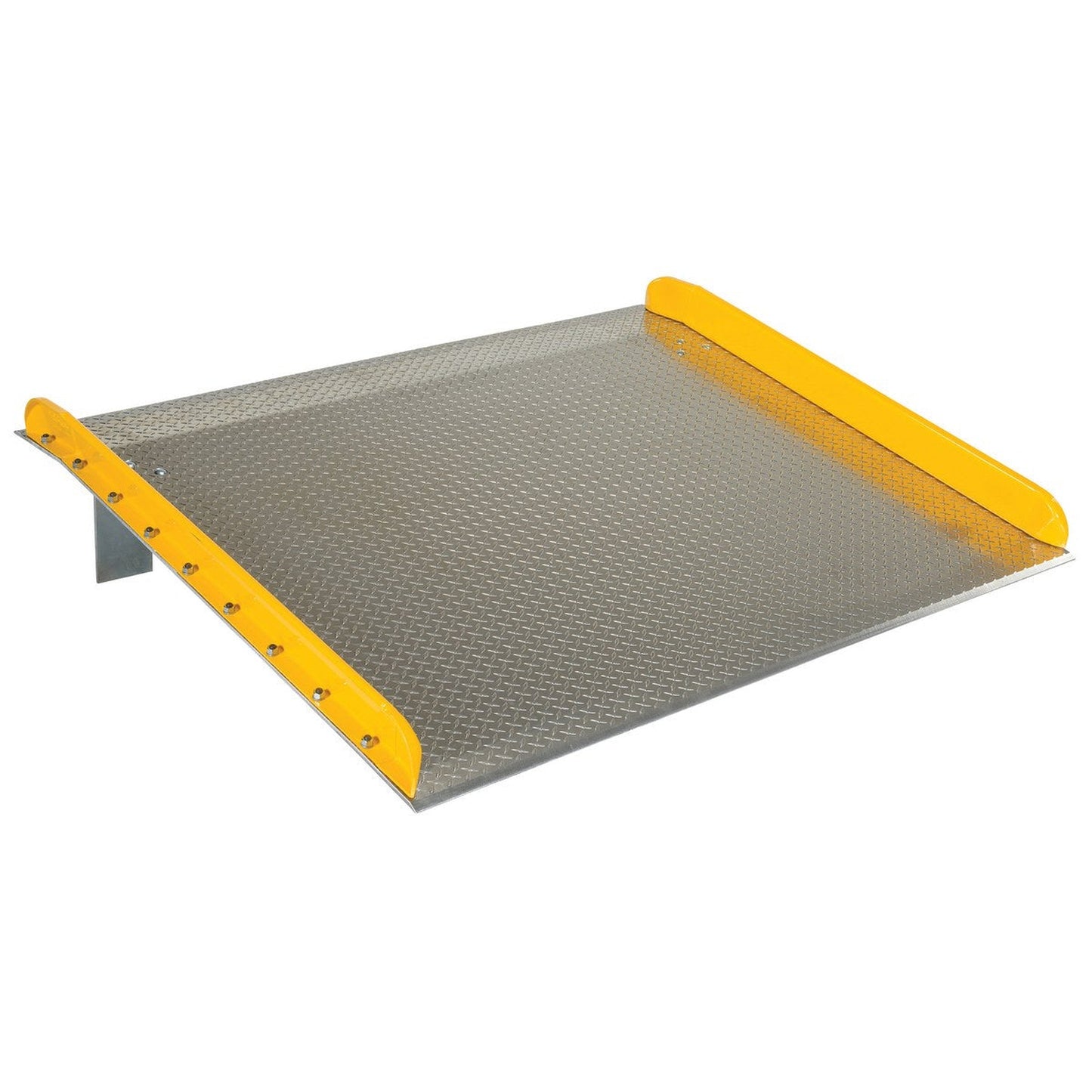 Aluminum Dock Board With Steel Curb