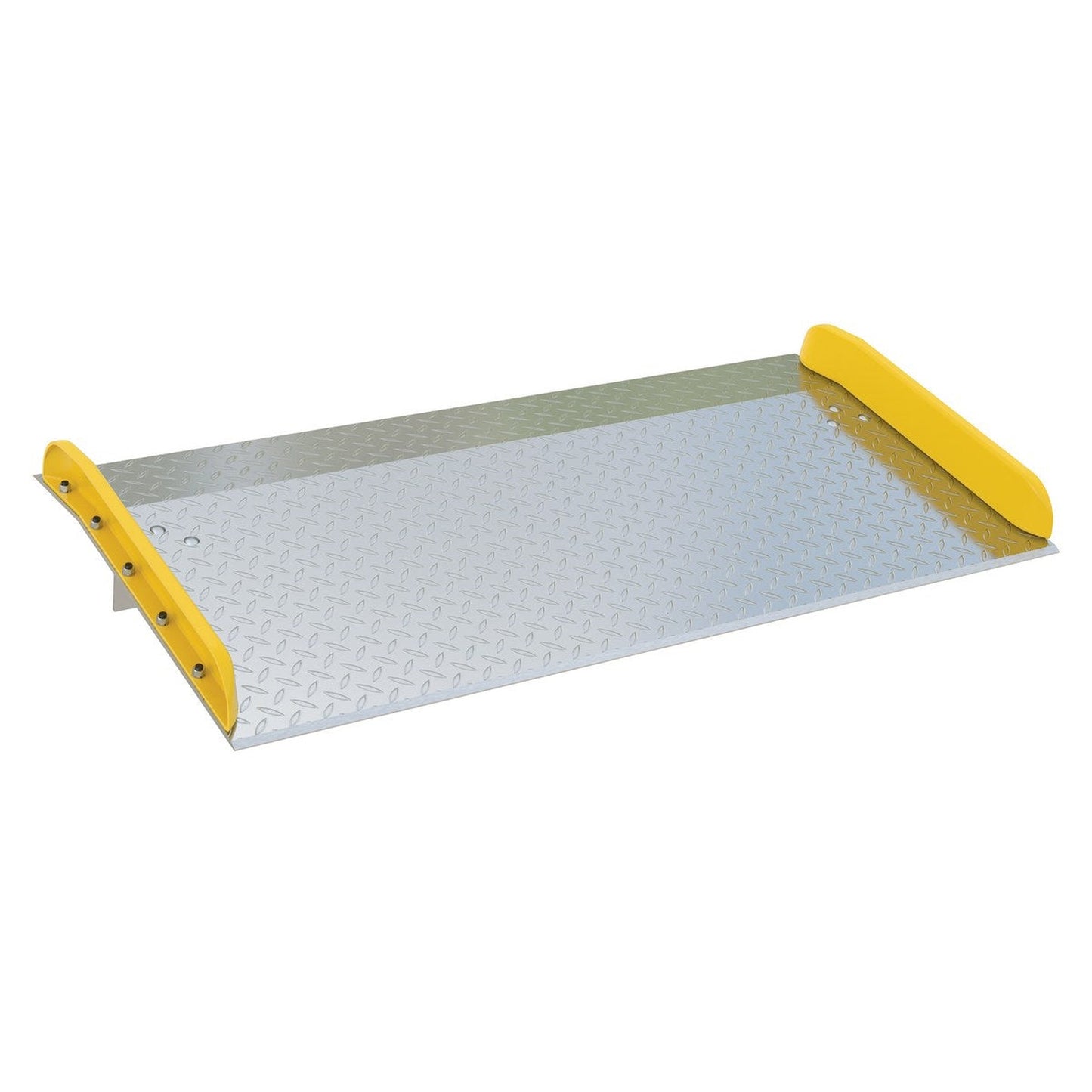 Aluminum Dock Board With Steel Curb